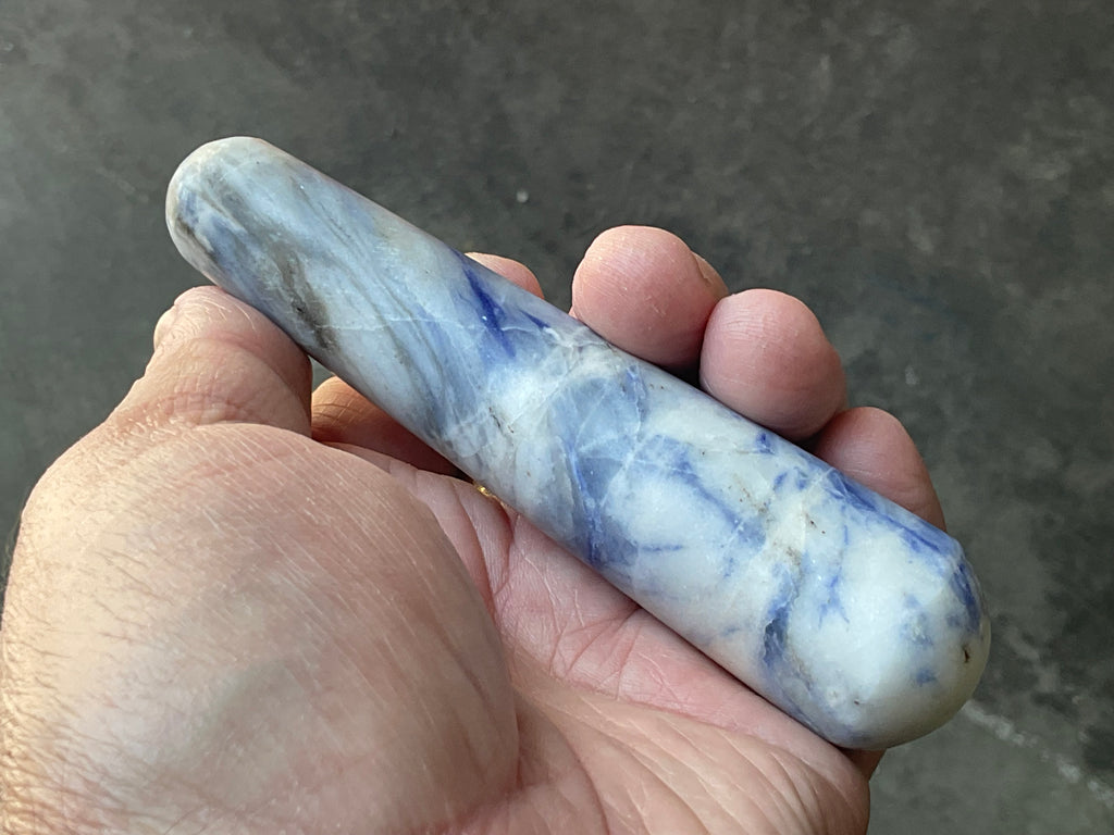 117g Afghanite Massage Wand 1B