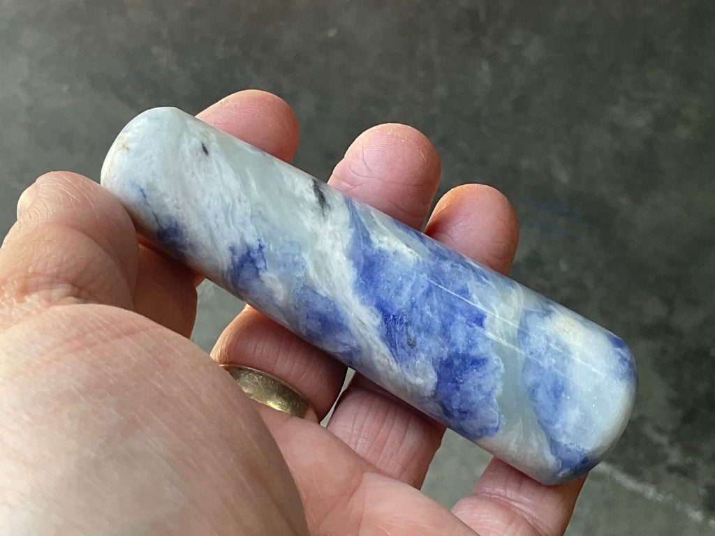 124g Afghanite Massage Wand 1C