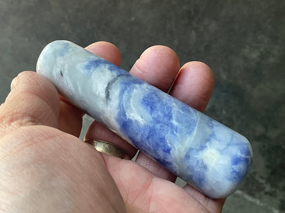 124g Afghanite Massage Wand 1C