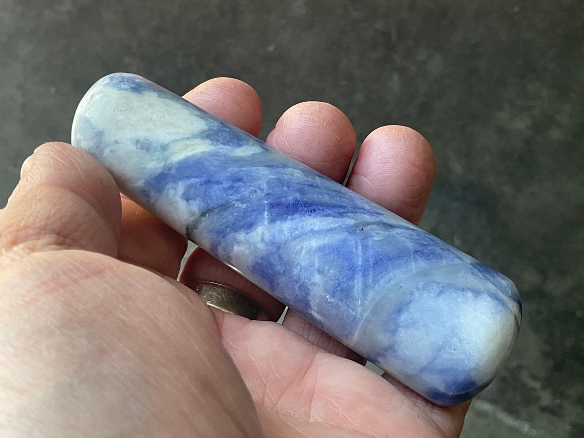 124g Afghanite Massage Wand 1C
