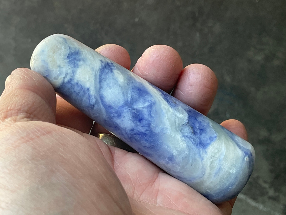 124g Afghanite Massage Wand 1C