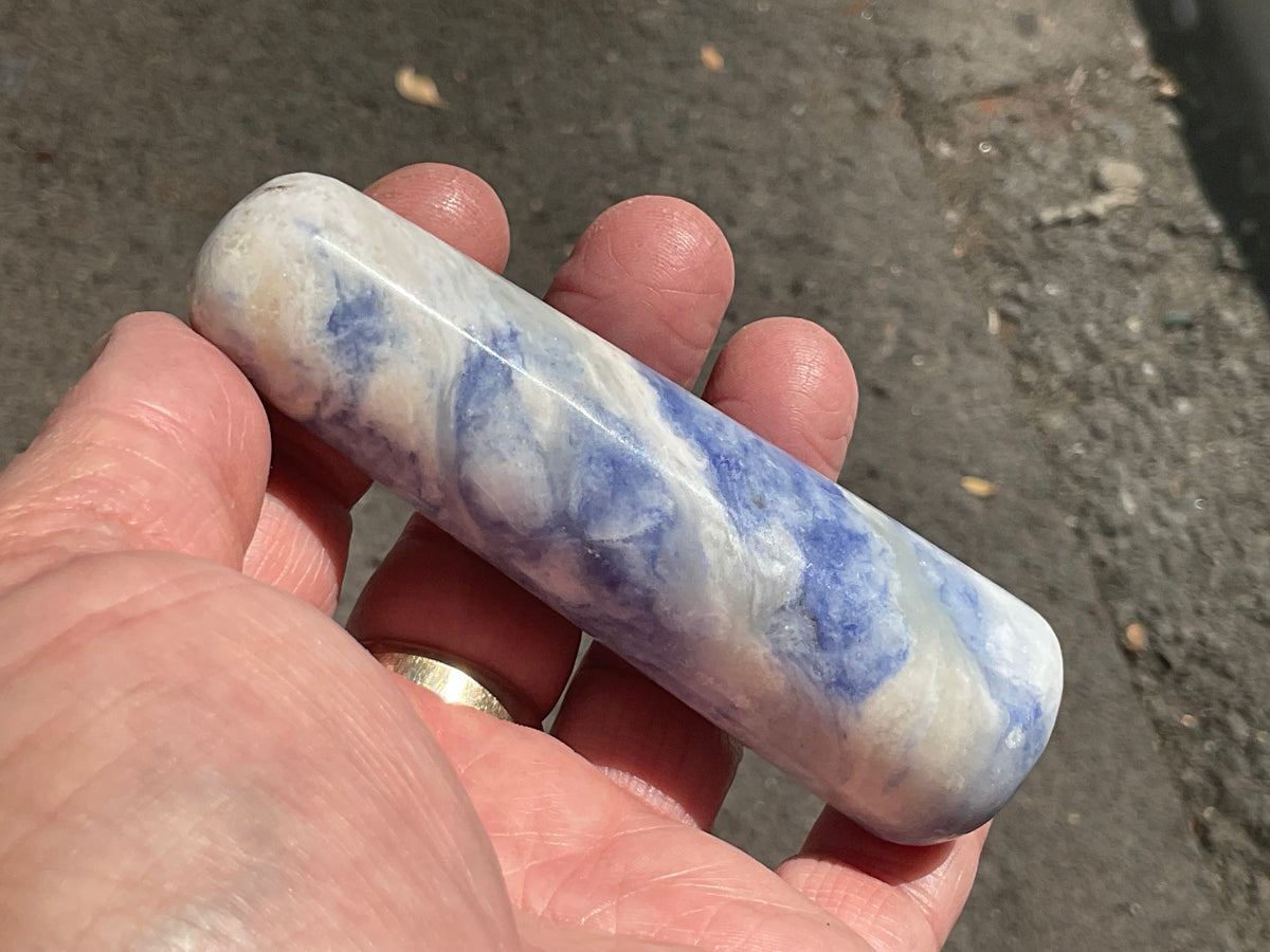 124g Afghanite Massage Wand 1C