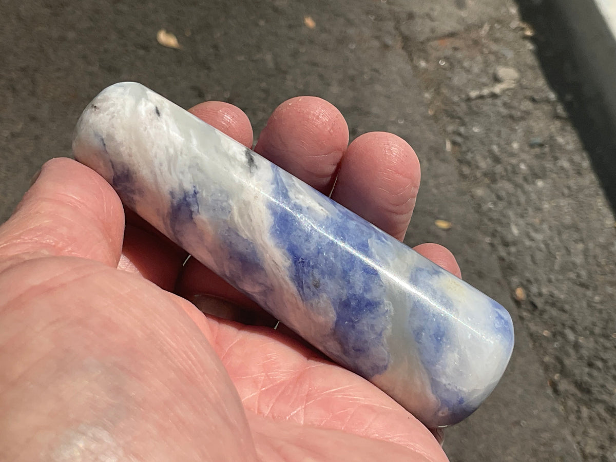 124g Afghanite Massage Wand 1C
