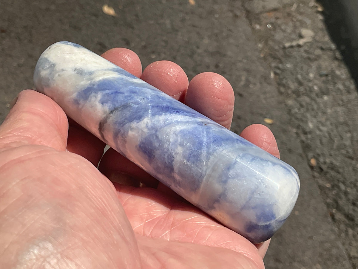 124g Afghanite Massage Wand 1C