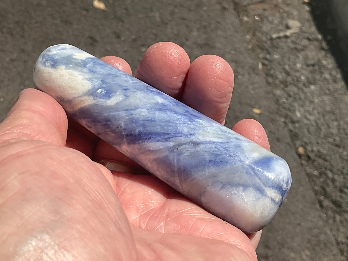 124g Afghanite Massage Wand 1C