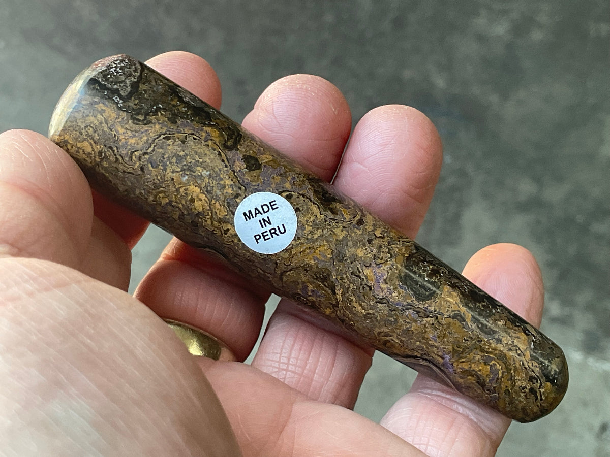 71g Stromatolite Massage Wand from Peru