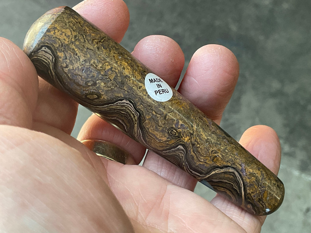 71g Stromatolite Massage Wand from Peru