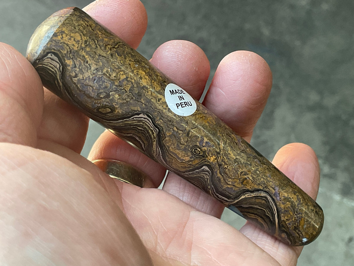 71g Stromatolite Massage Wand from Peru