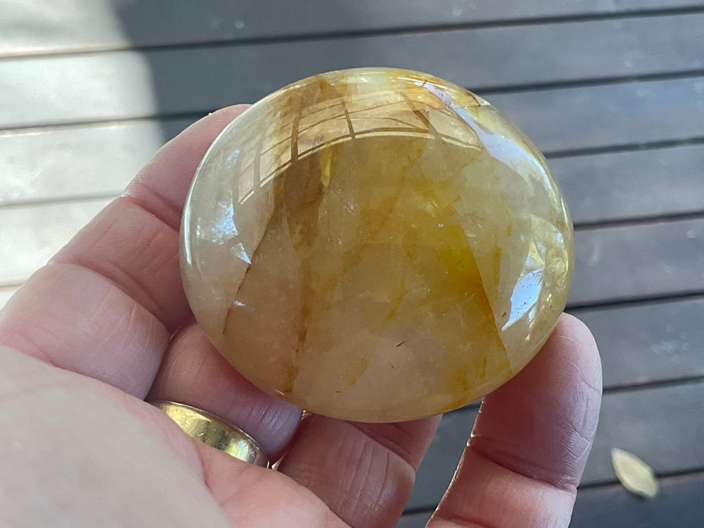 110g Golden Healer Palmstone A