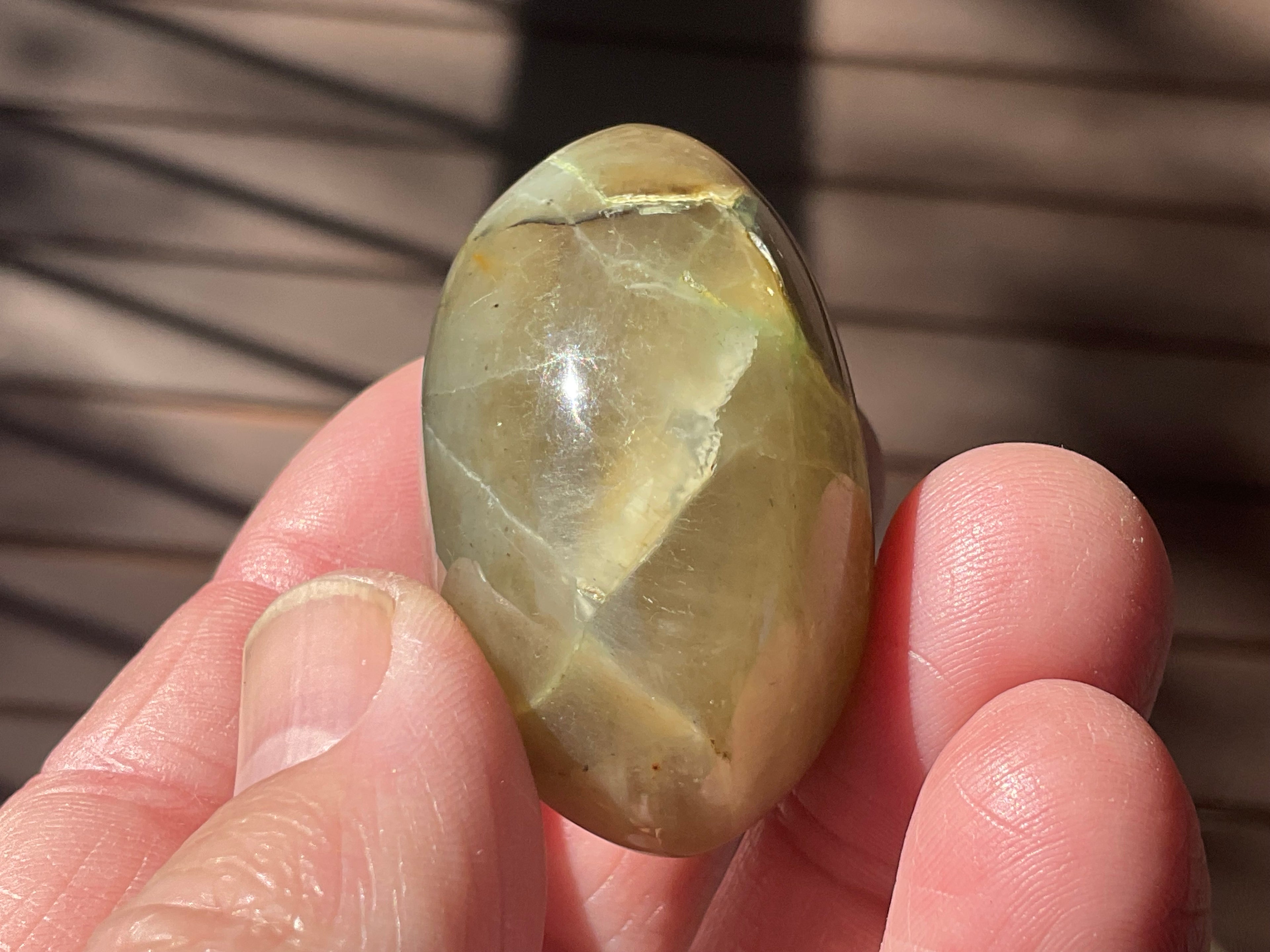 55g Garnerite Palmstone