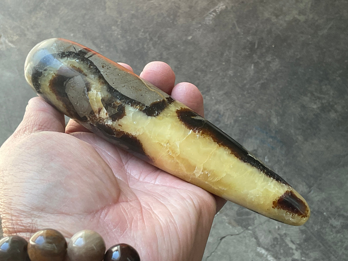 314g Madagascan Septarian Massage Wand
