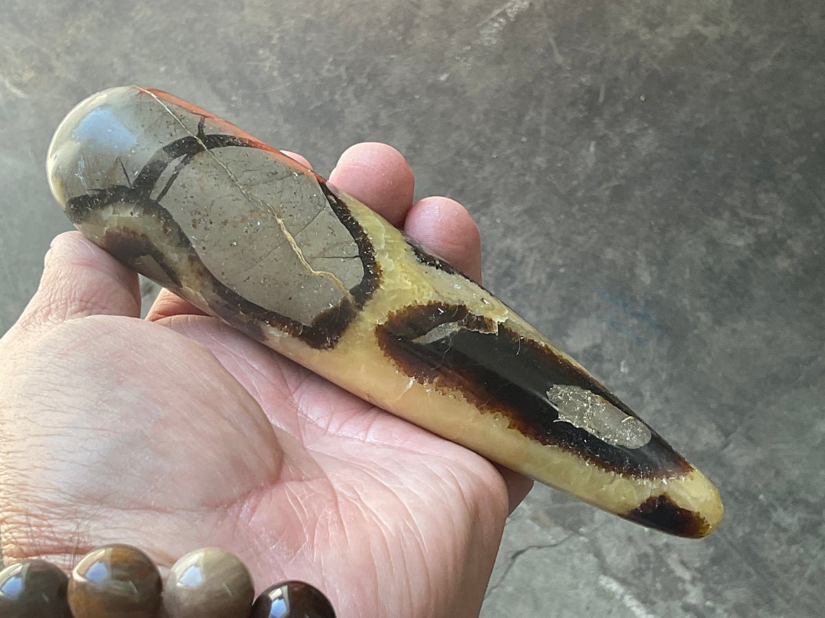 314g Madagascan Septarian Massage Wand