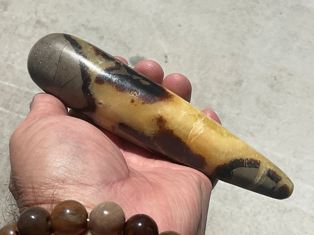 314g Madagascan Septarian Massage Wand