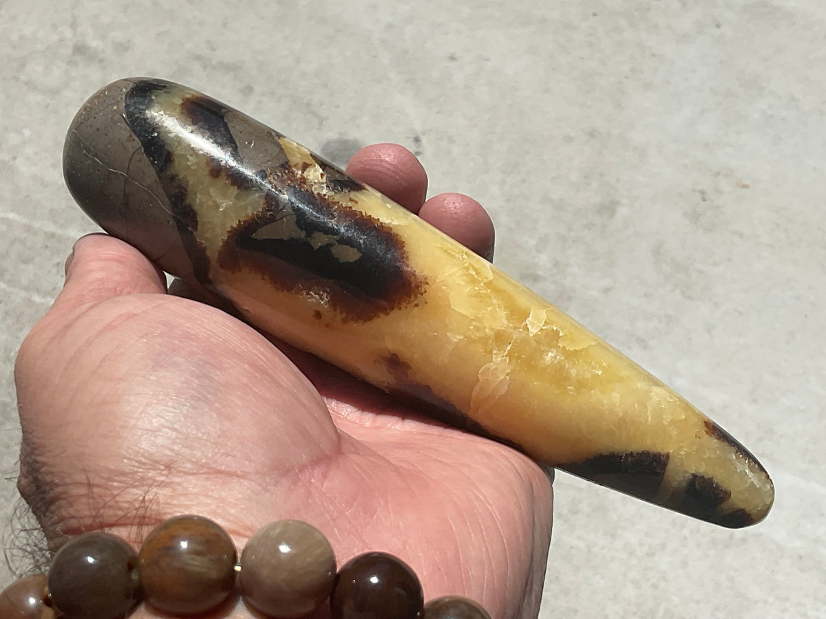 314g Madagascan Septarian Massage Wand