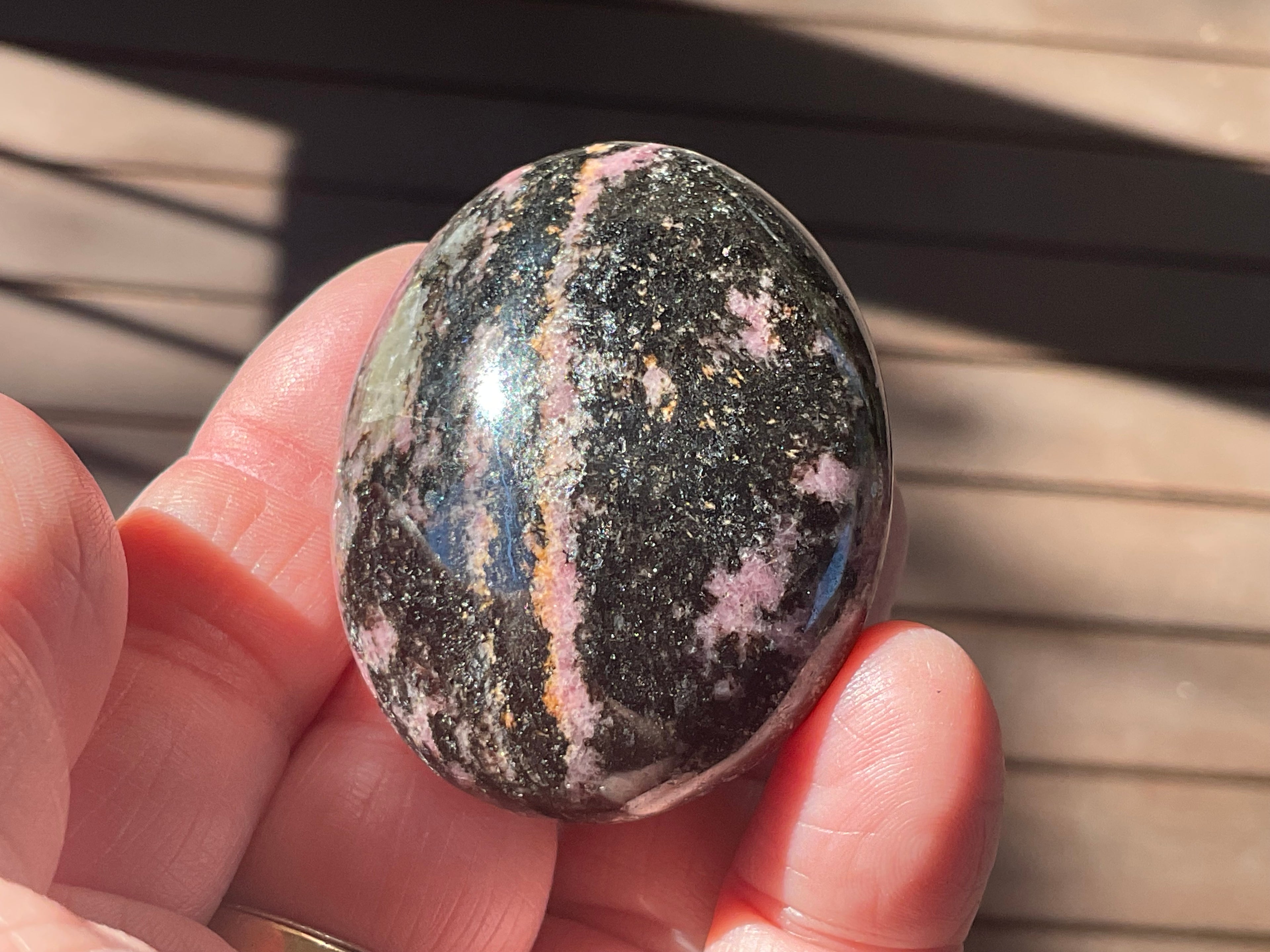 90g Rhodenite Palmstone 2D