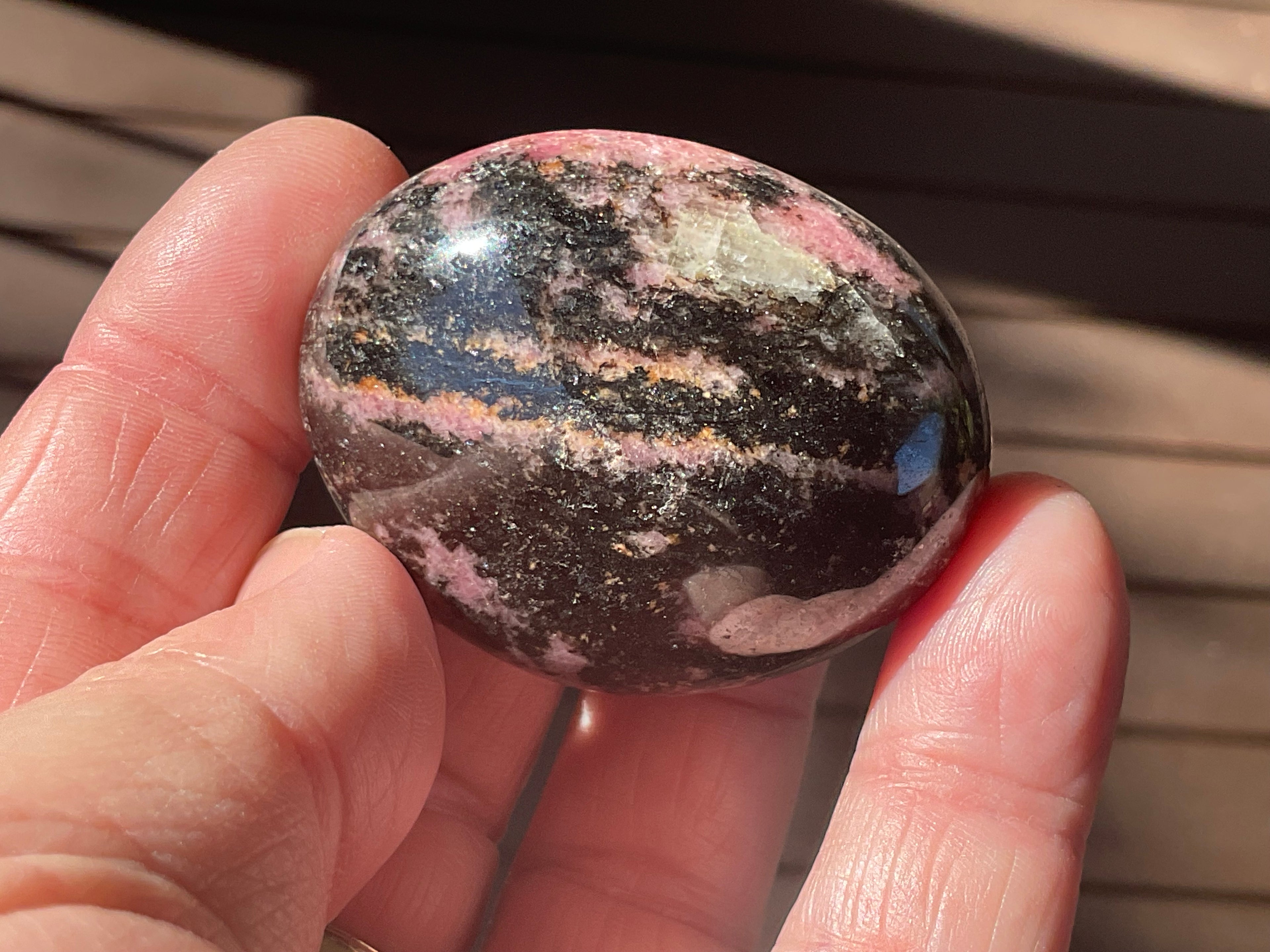 90g Rhodenite Palmstone 2D