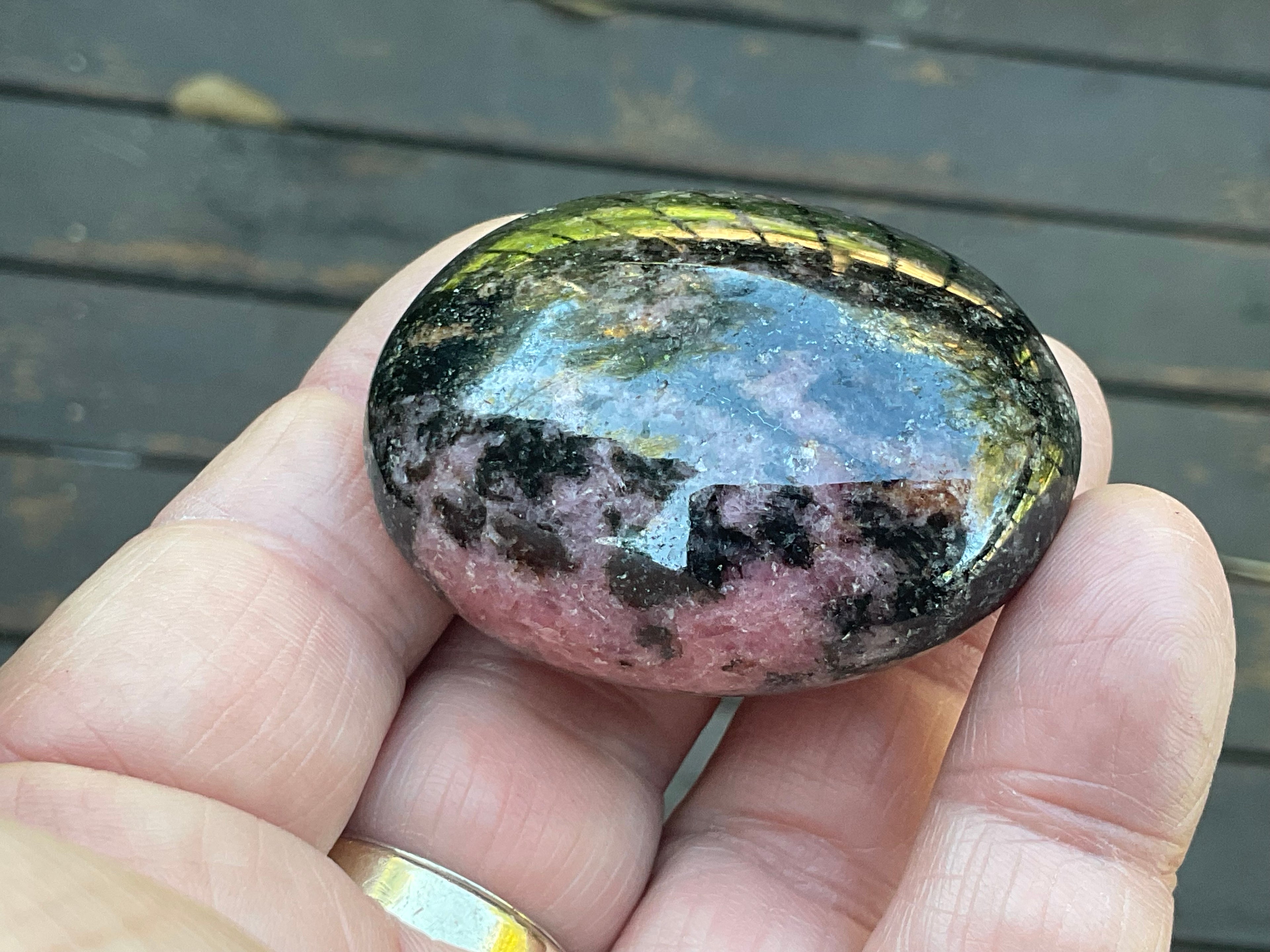 90g Rhodenite Palmstone 2D