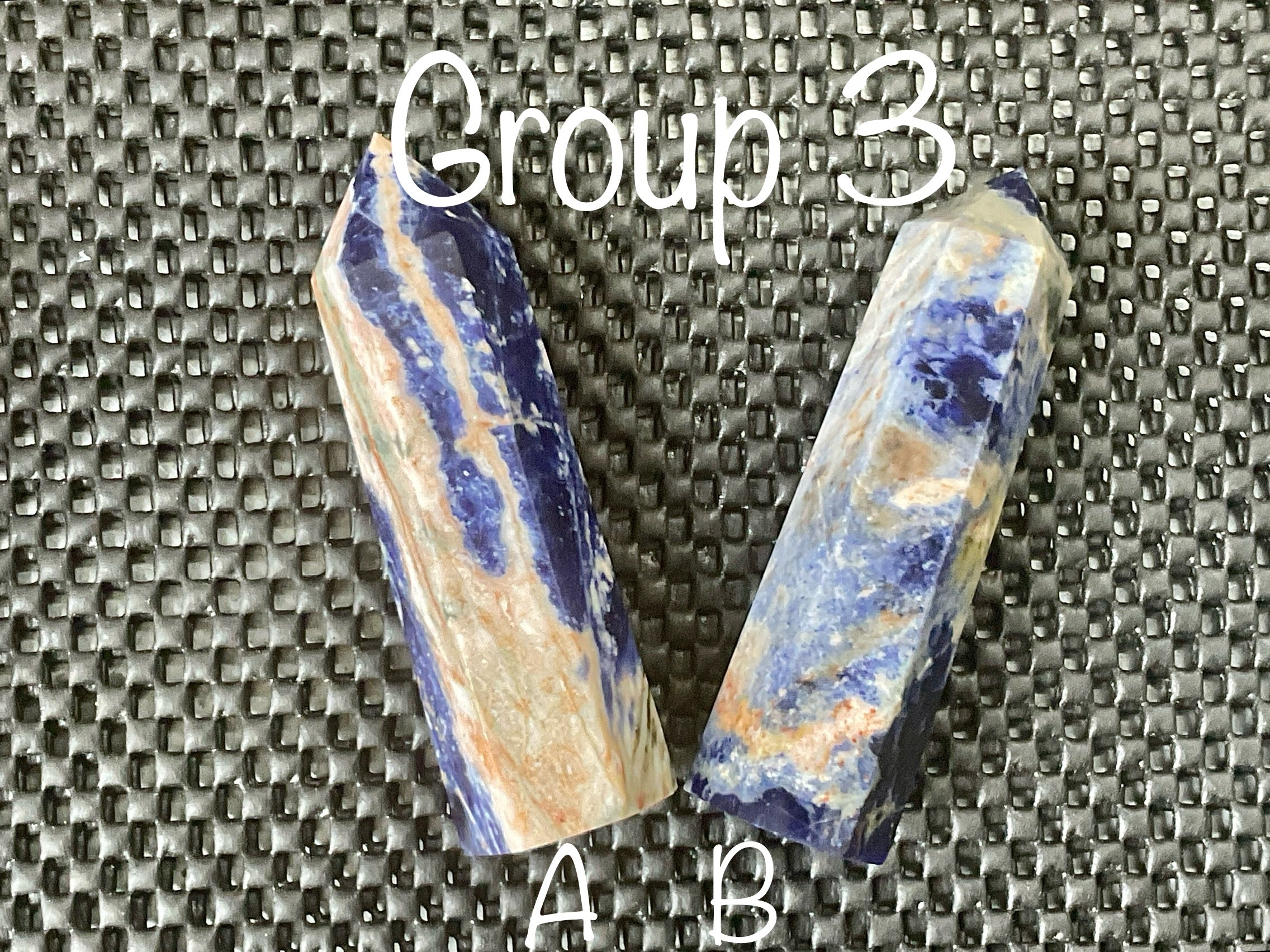 98g Sodalite with Sunstone Generator 3A