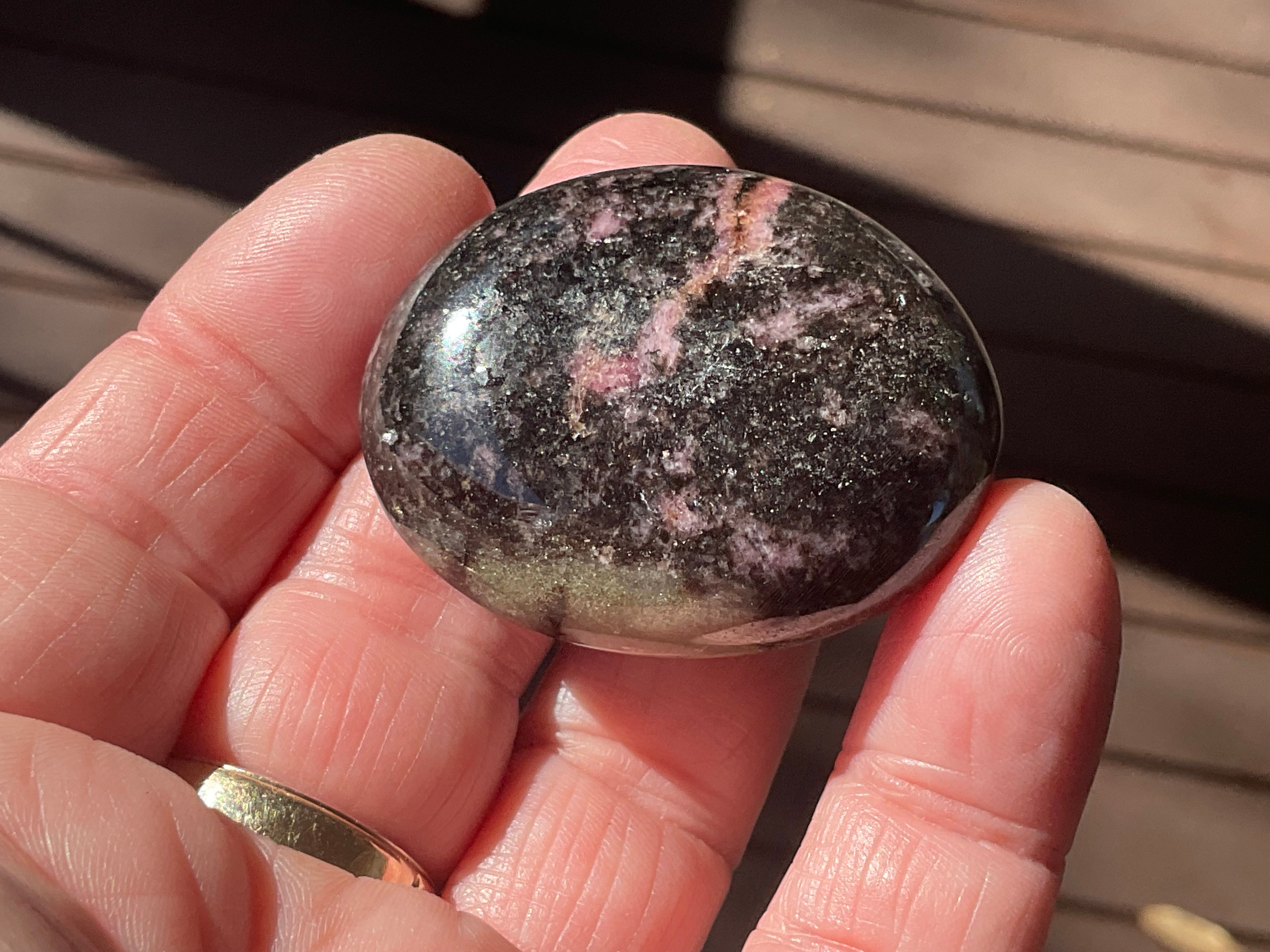 56g Rhodenite Palmstone  3C