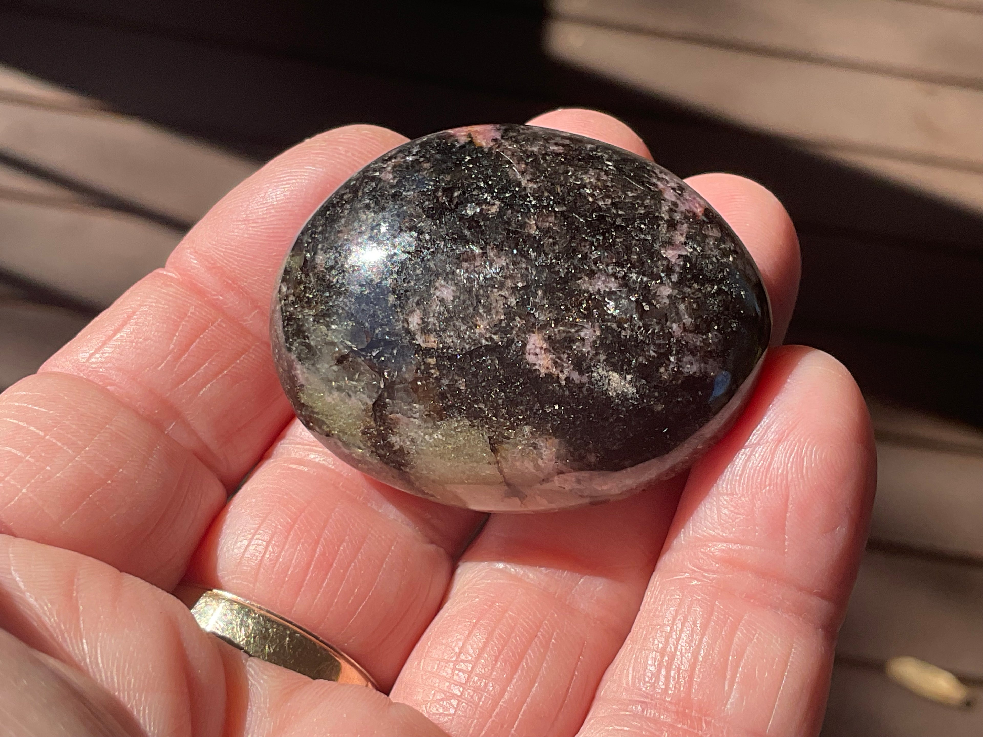56g Rhodenite Palmstone  3C