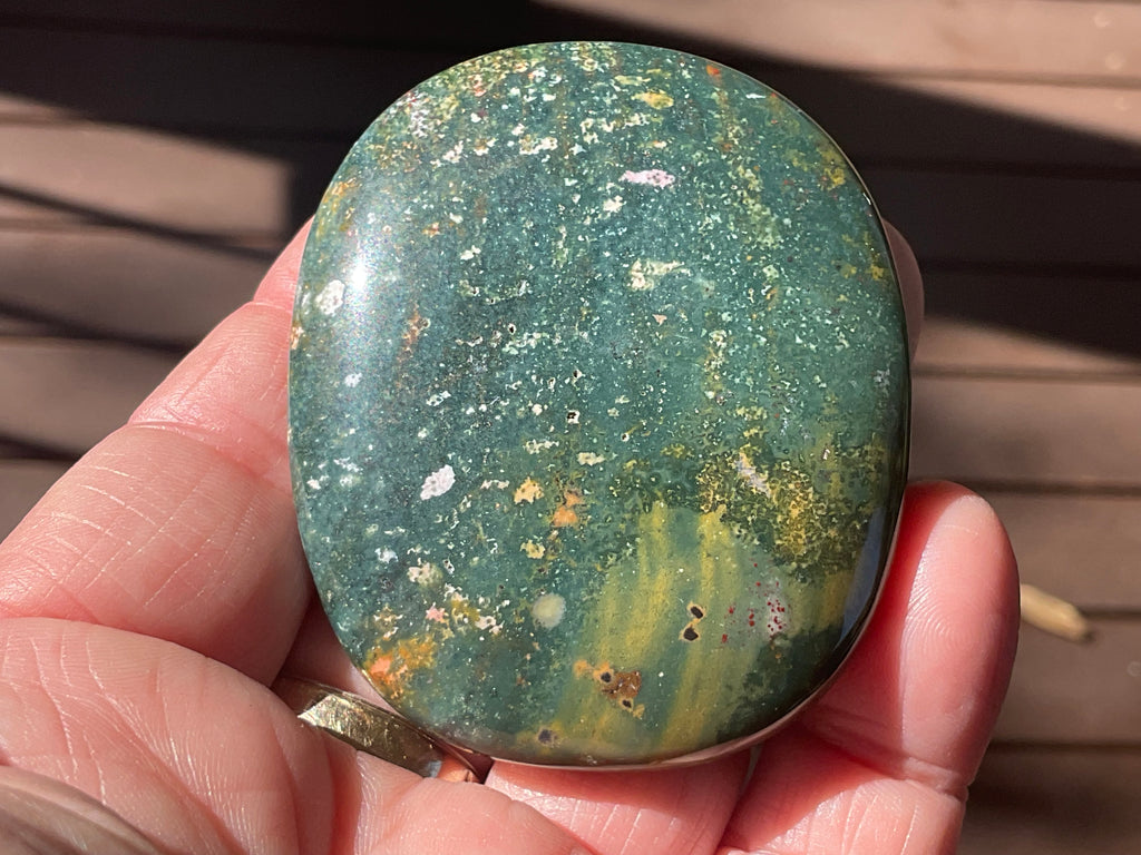 90g Ocean Jasper Palmstone 1C