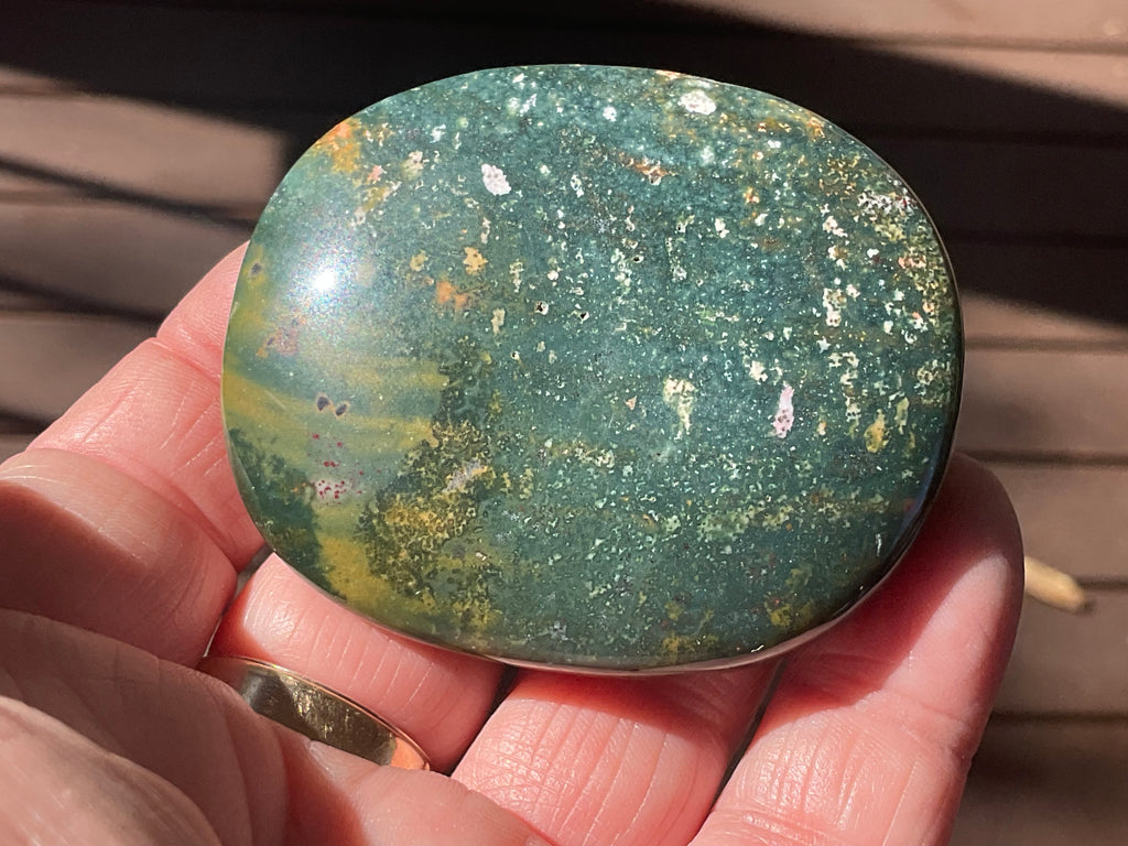 90g Ocean Jasper Palmstone 1C