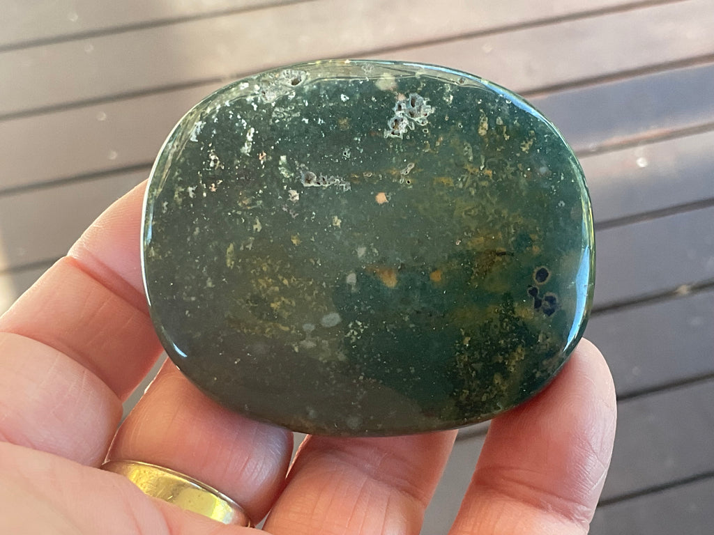 90g Ocean Jasper Palmstone 1C