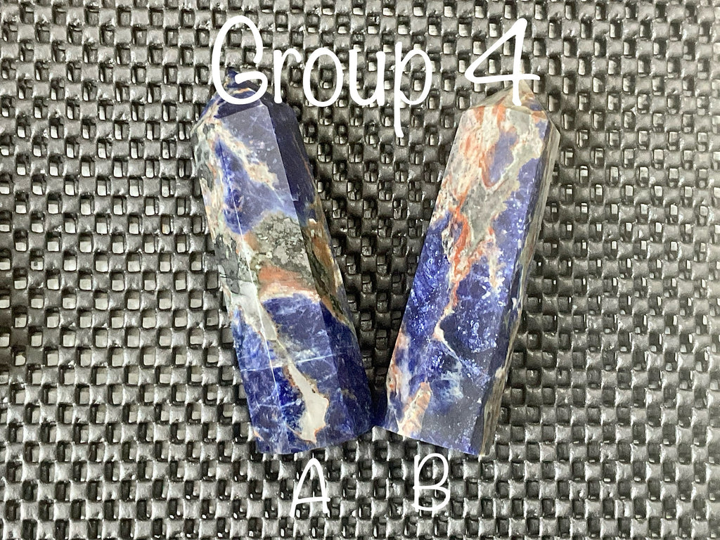 102g Sodalite with Sunstone Generator 4A