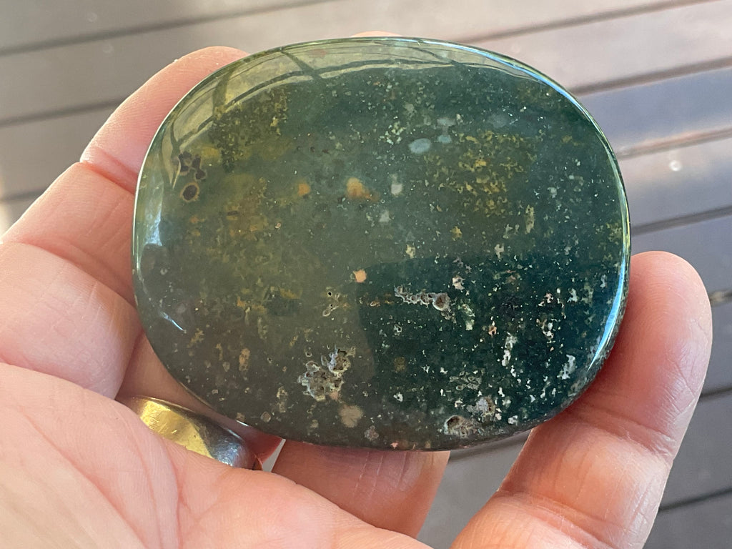 90g Ocean Jasper Palmstone 1C