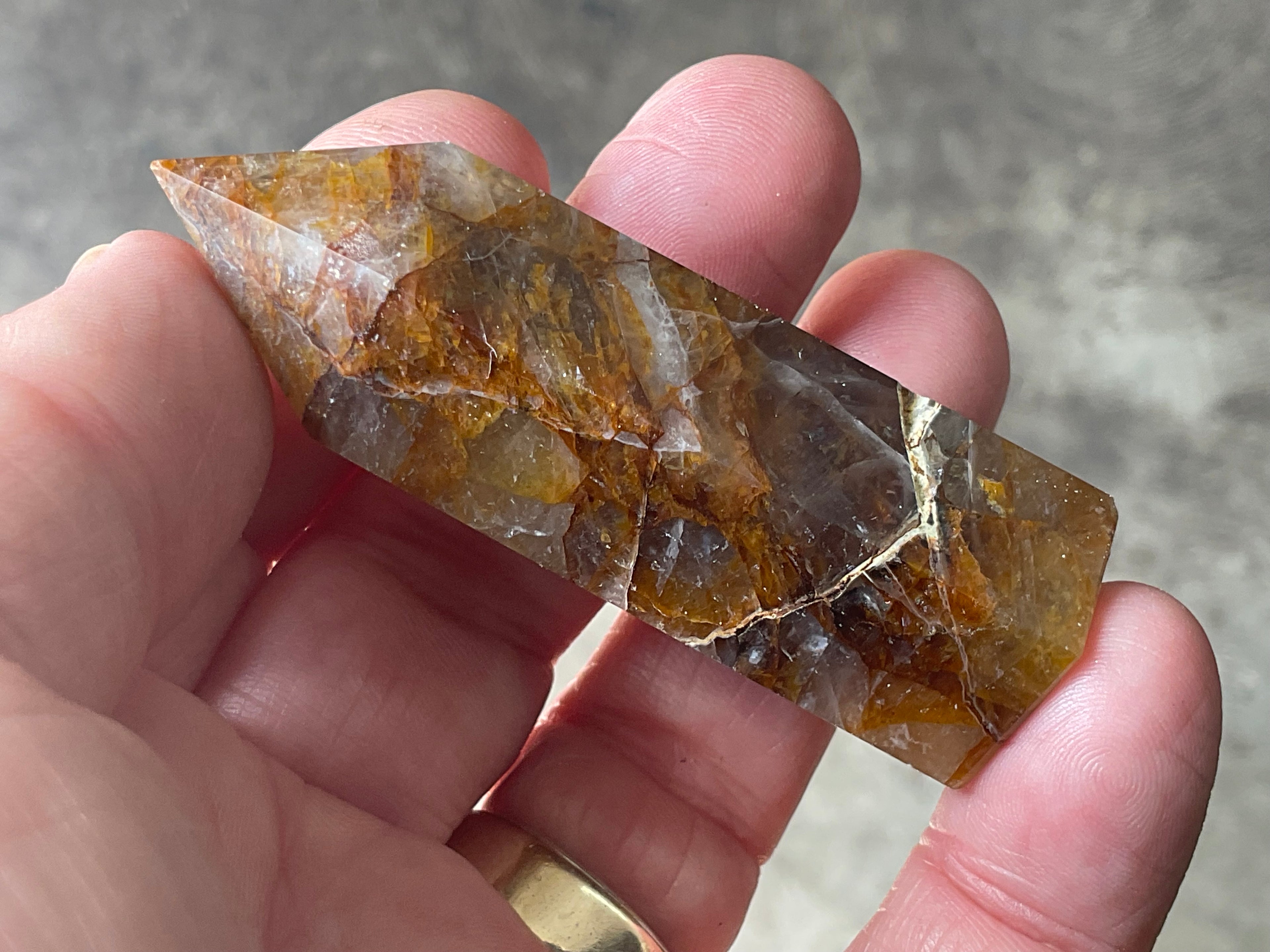 58g “Golden Healer” Quartz Generator 4C