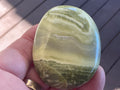 99g Serpentine Palmstone 1B