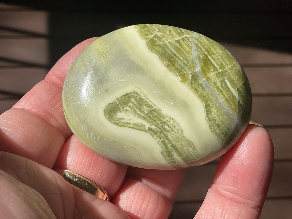 90g Serpentine Palmstone 1C