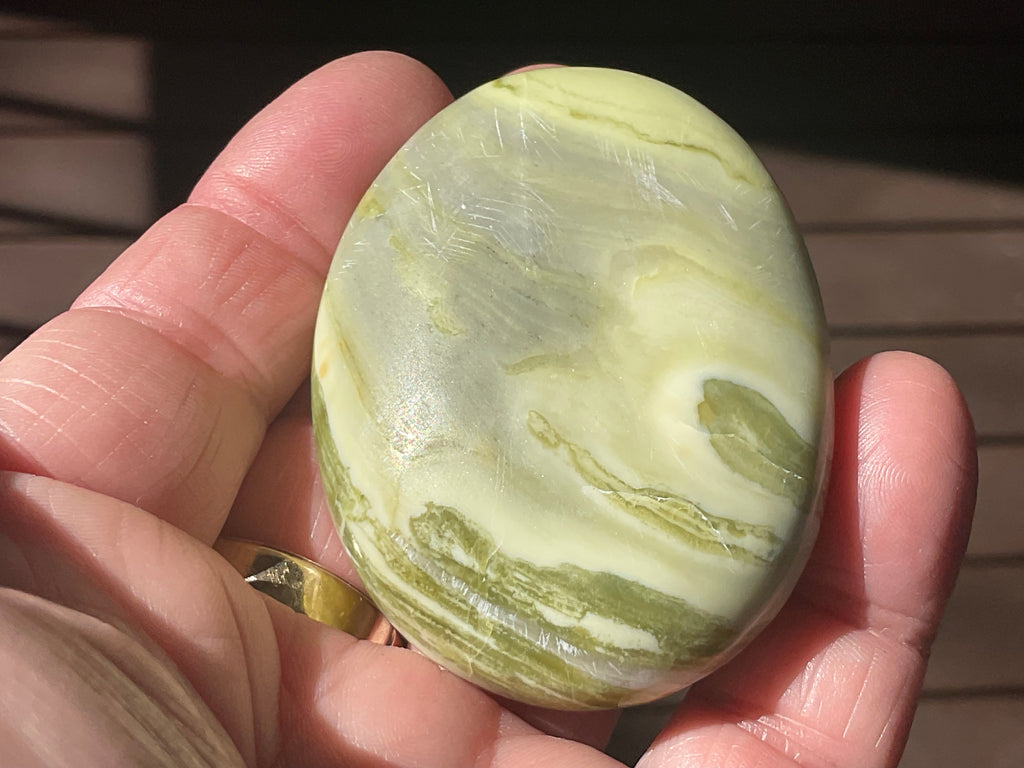 90g Serpentine Palmstone 1C