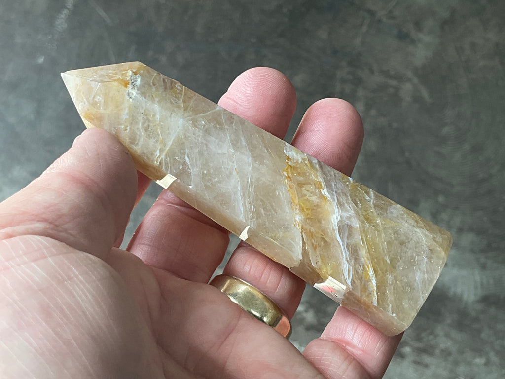 102g “Golden Healer” Quartz Generator 6A