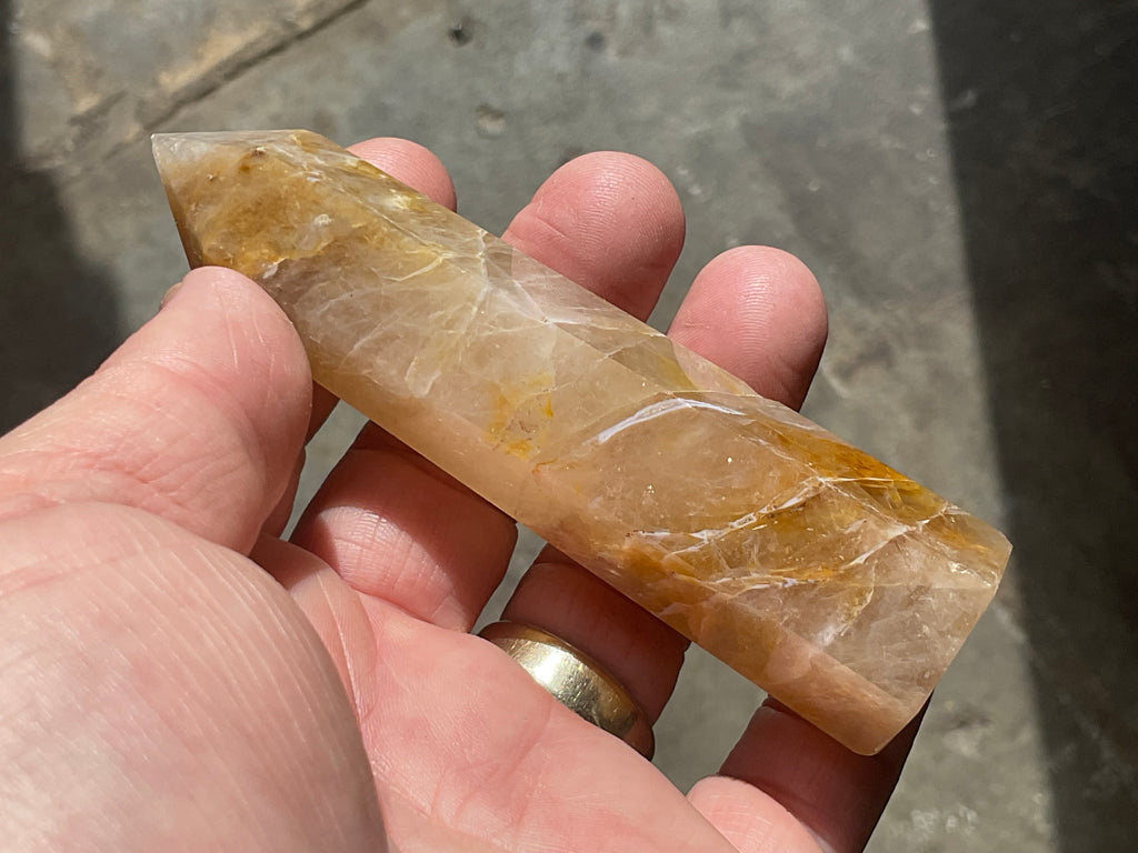 102g “Golden Healer” Quartz Generator 6A