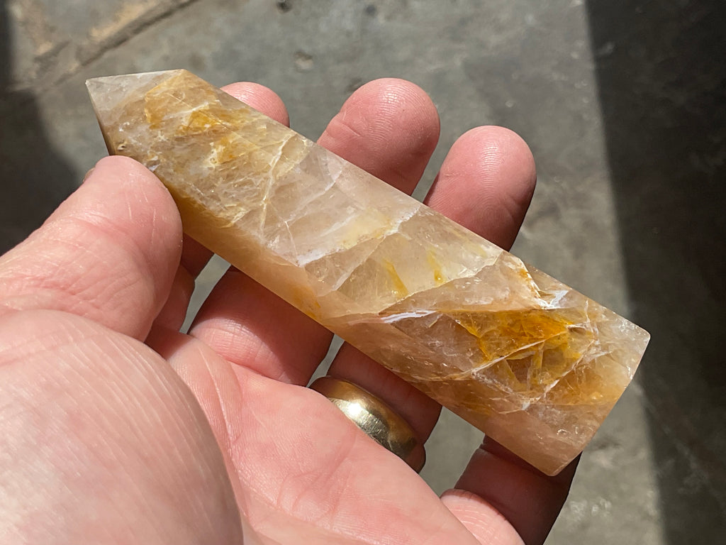 102g “Golden Healer” Quartz Generator 6A