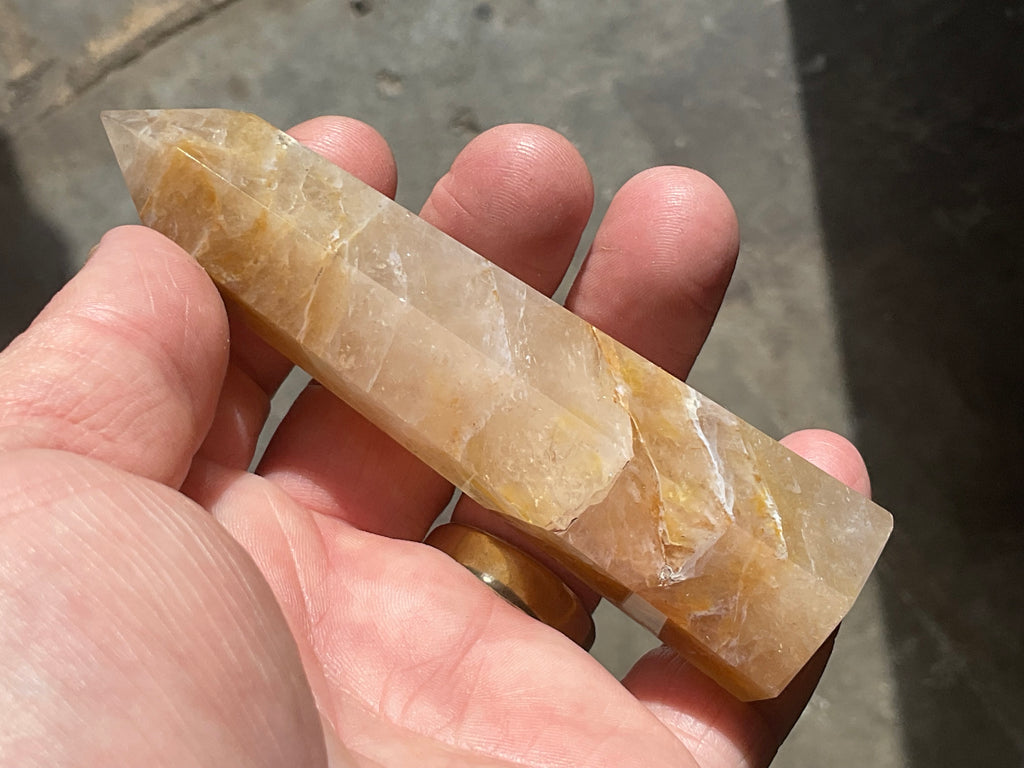 102g “Golden Healer” Quartz Generator 6A
