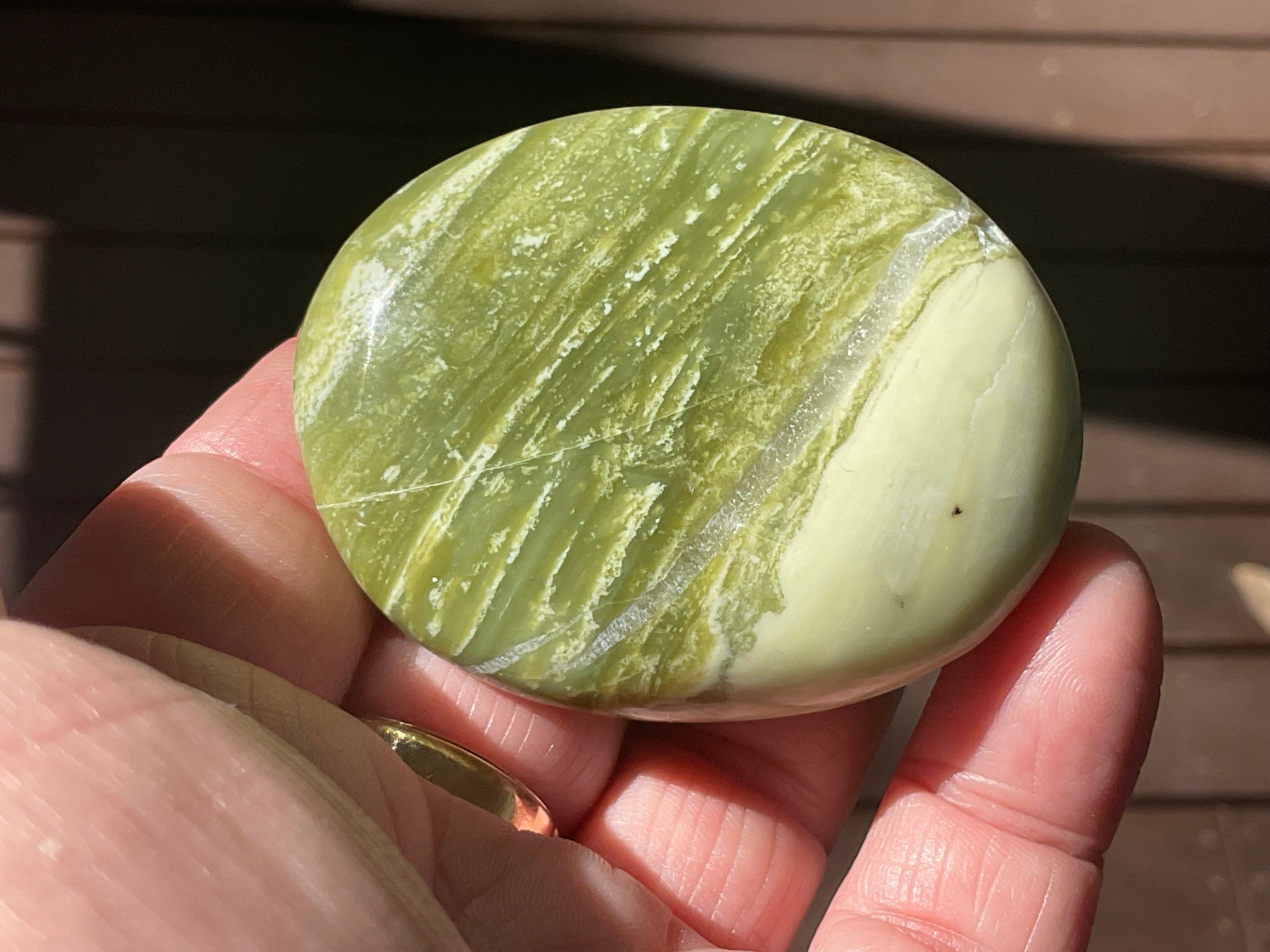 93g Serpentine Palmstone 2C