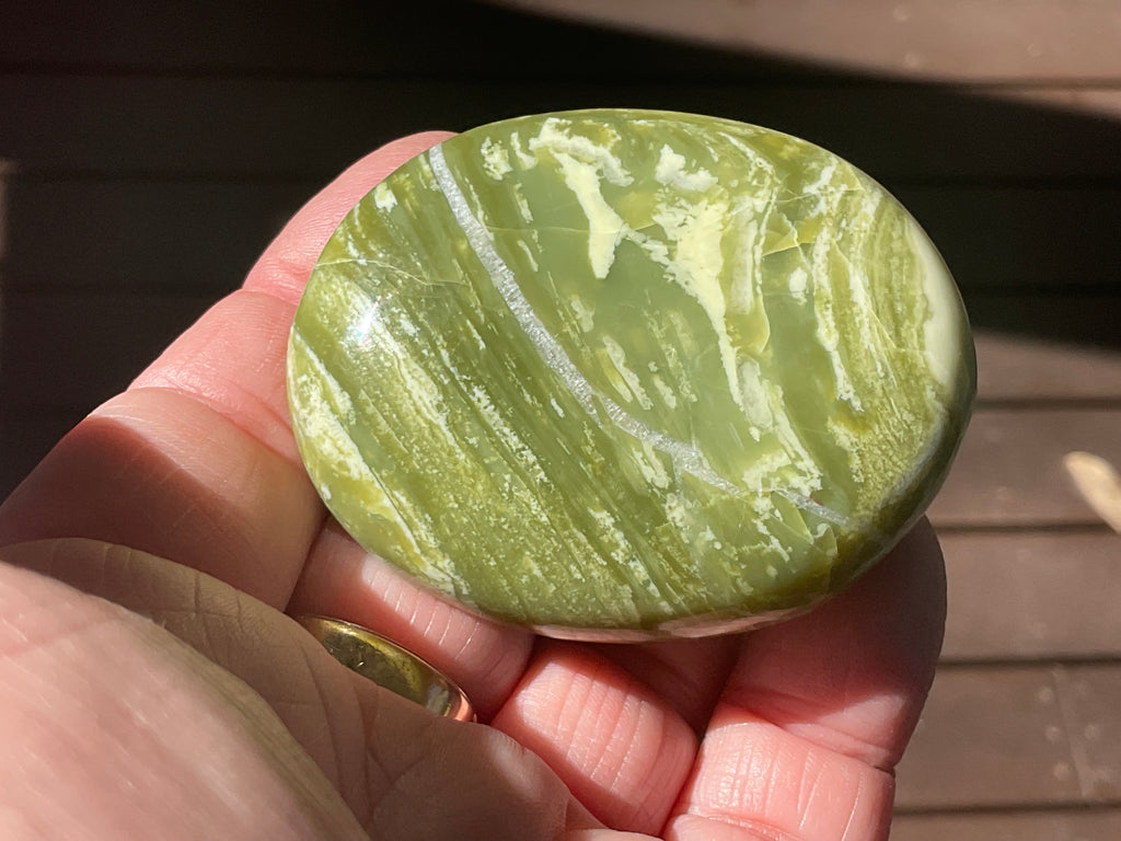 93g Serpentine Palmstone 2C
