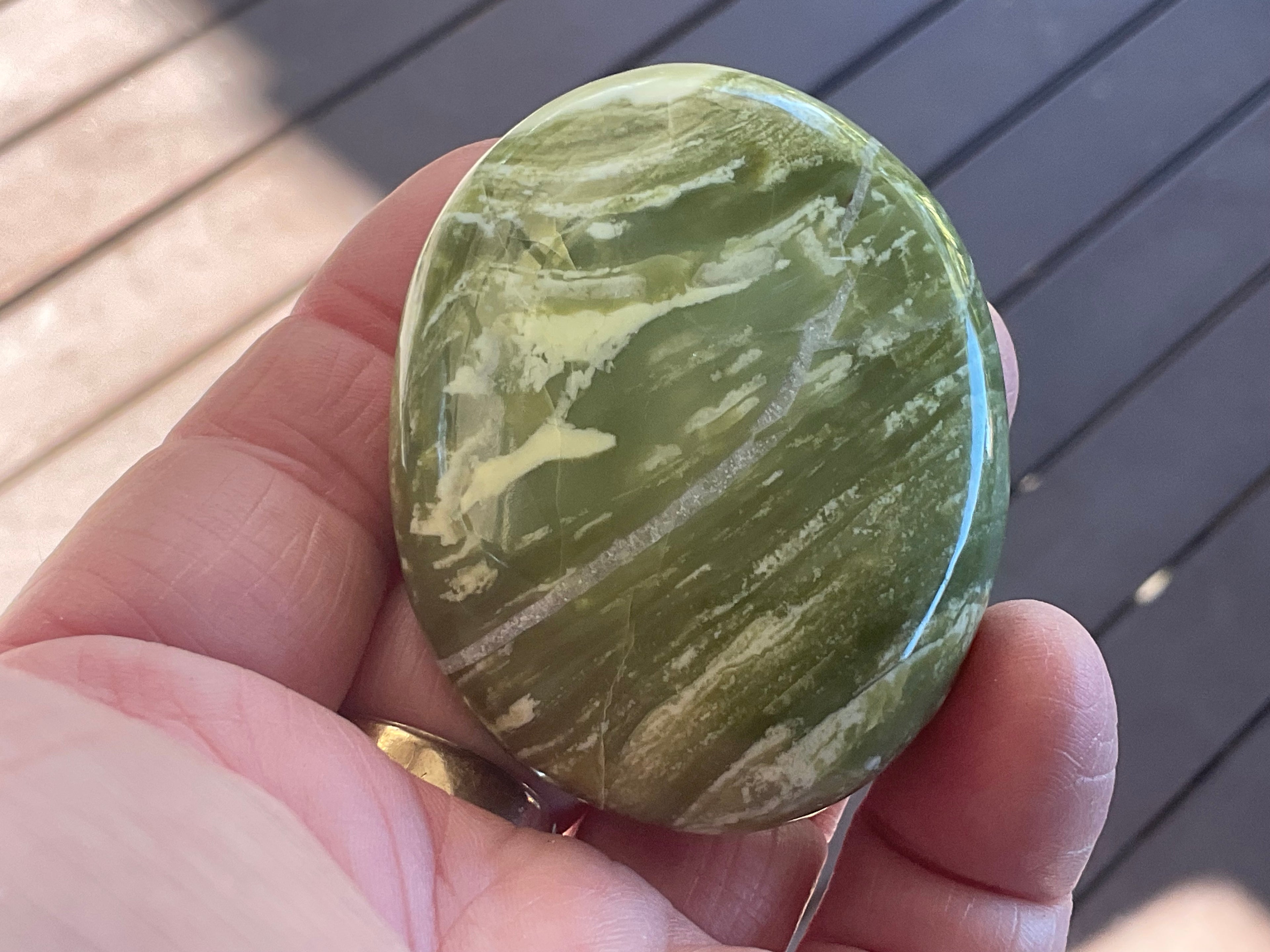 93g Serpentine Palmstone 2C