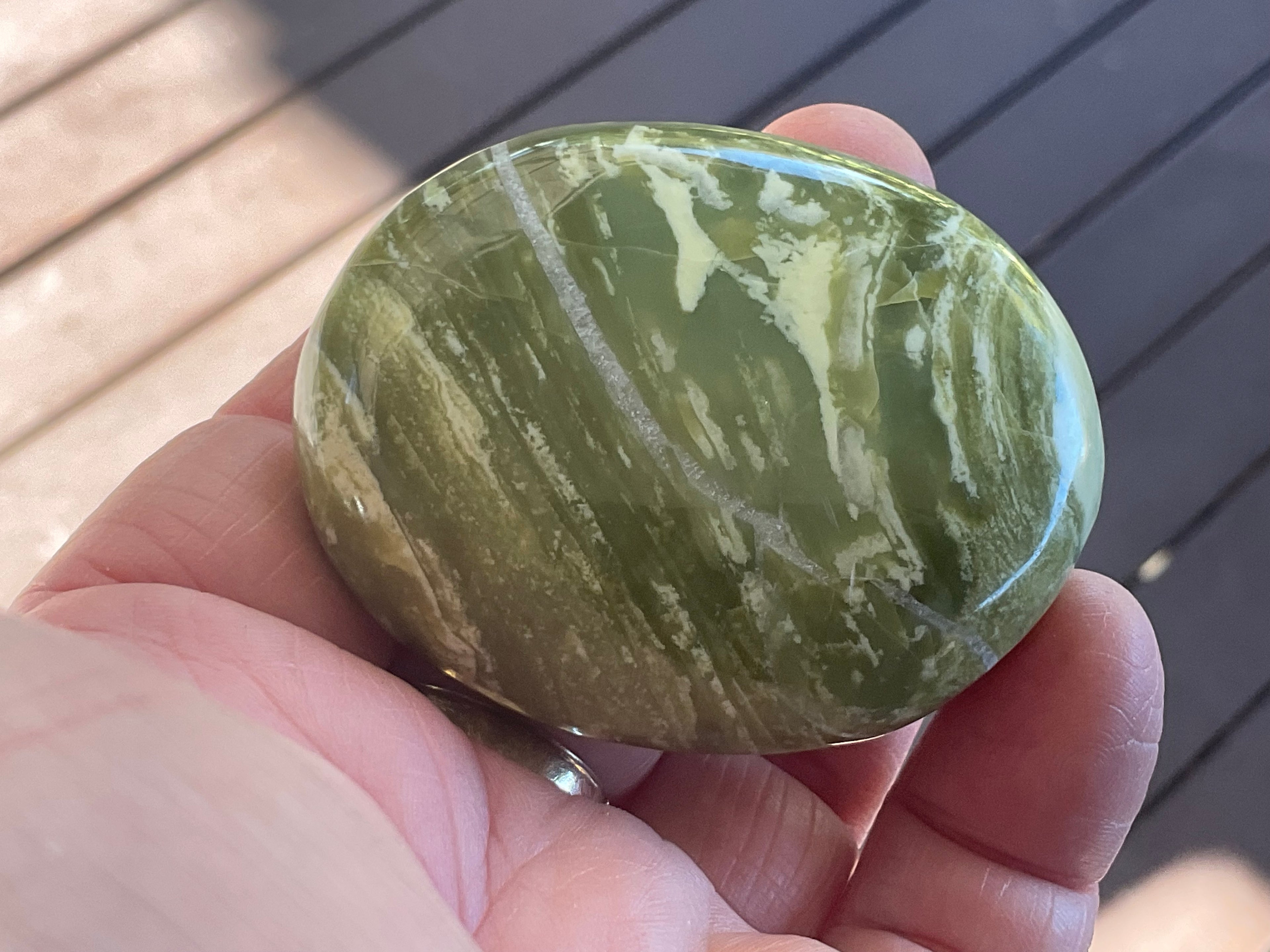 93g Serpentine Palmstone 2C