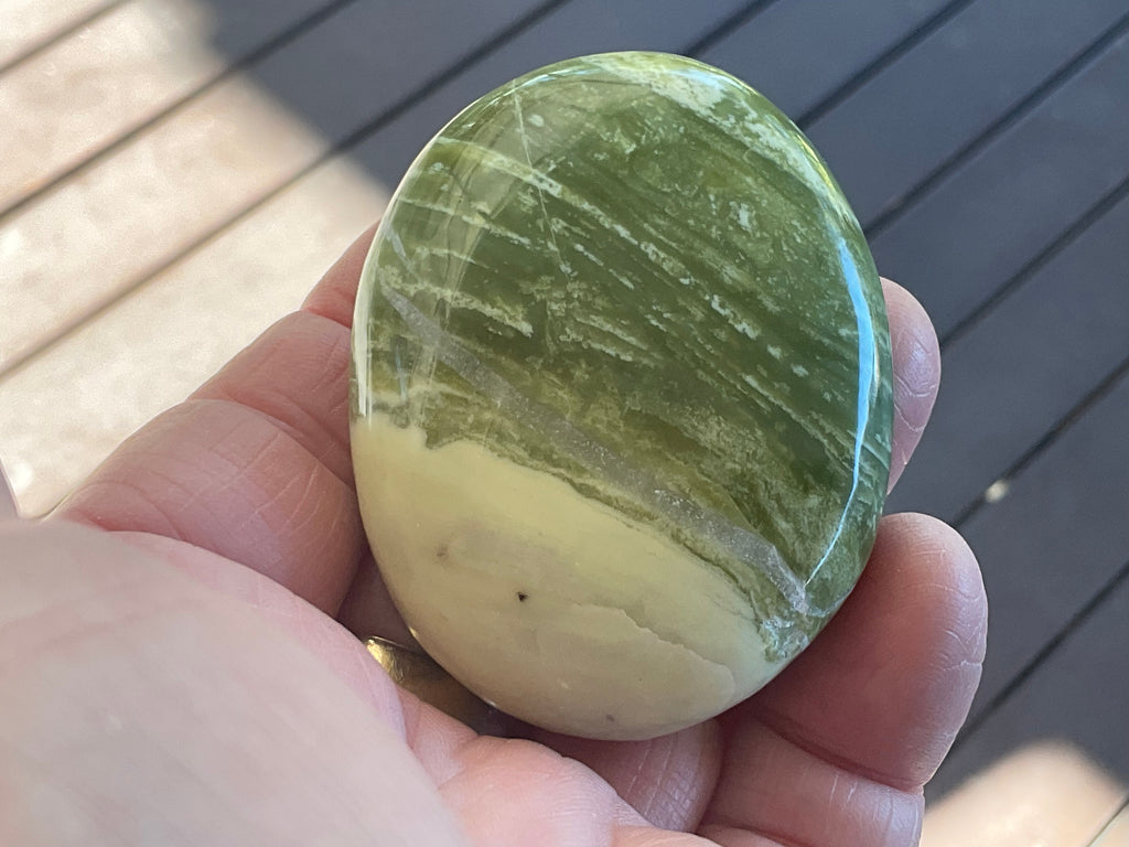 93g Serpentine Palmstone 2C