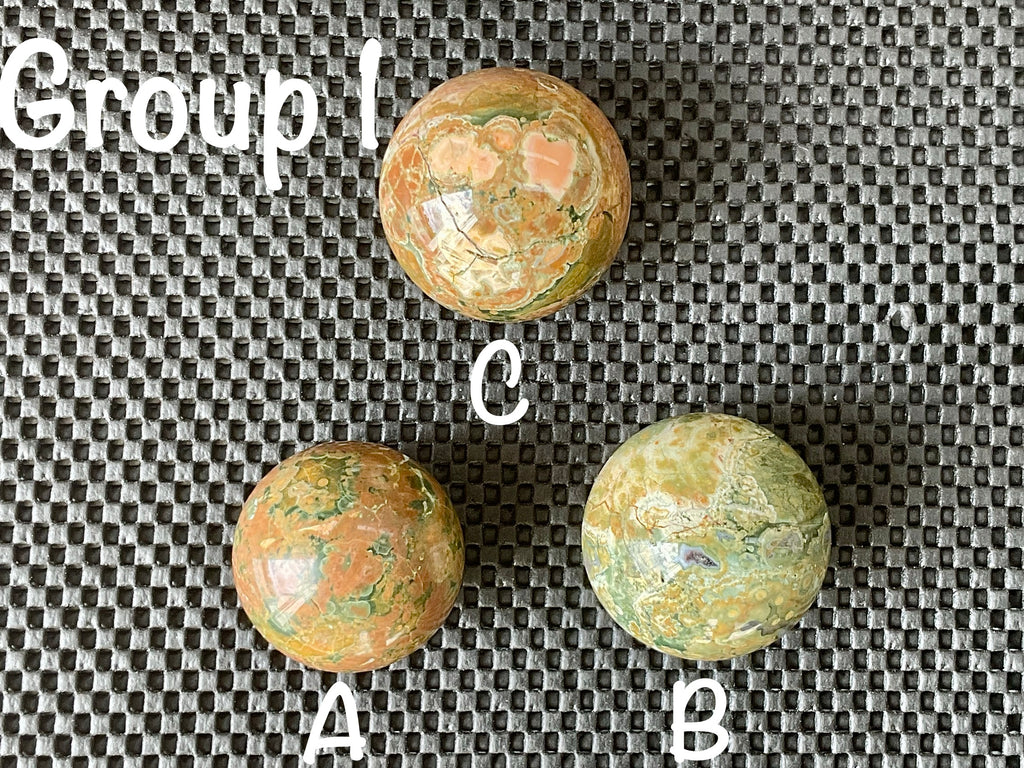 184g Mt Hay Rhyolite (Amulet Stone) Sphere 1C