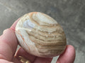 165g Pale Chocolate Calcite Egg 2A