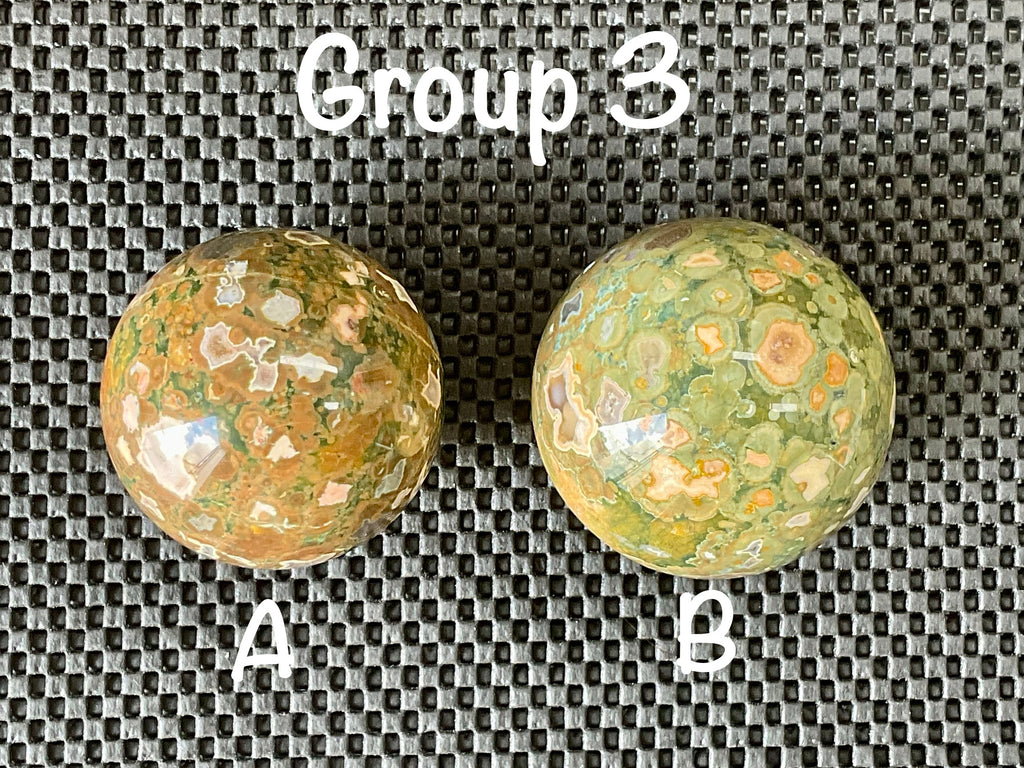 342g Mt Hay Rhyolite (Amulet Stone) Sphere 3A