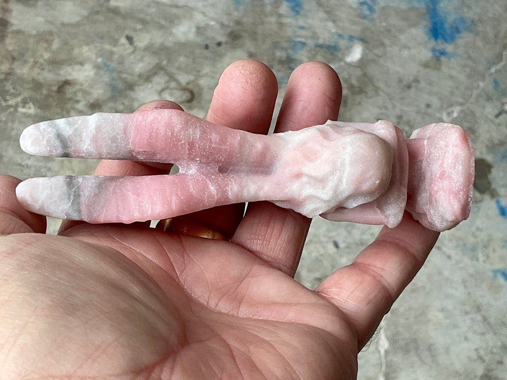 152g Pink Opal Weeping Angel A