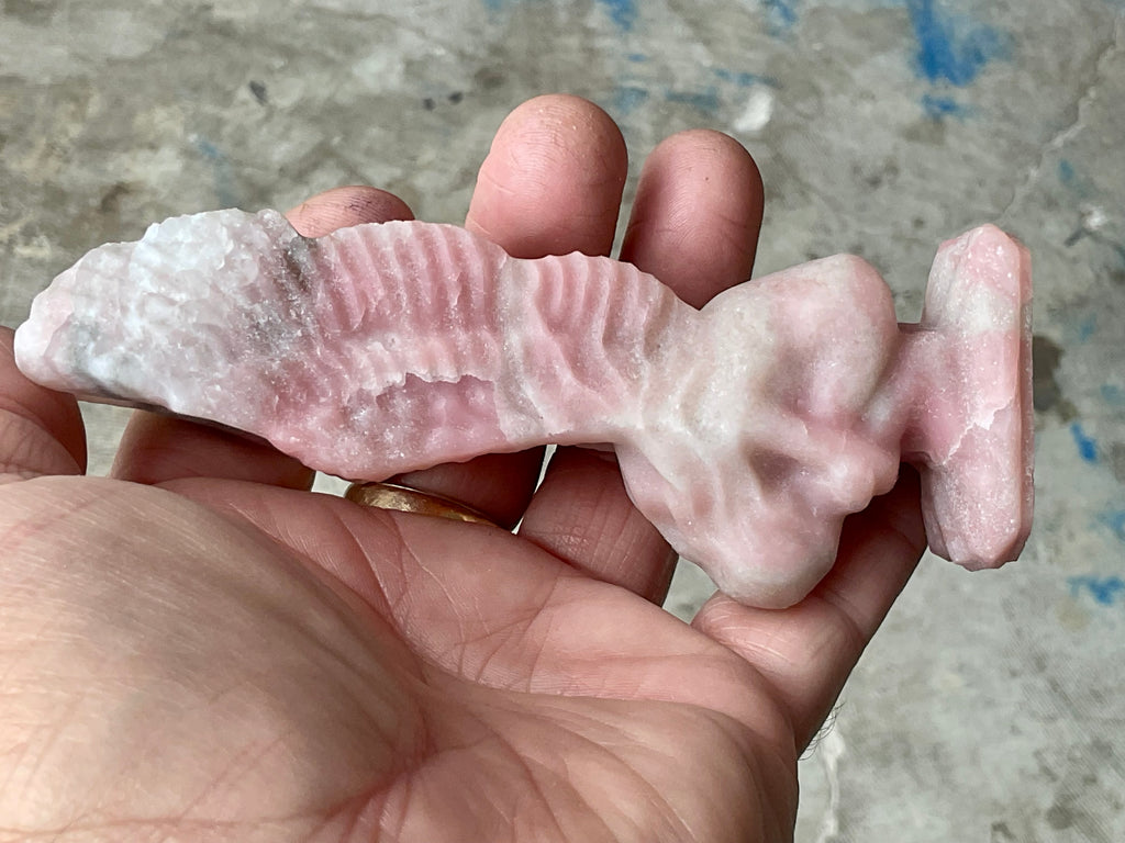 152g Pink Opal Weeping Angel A