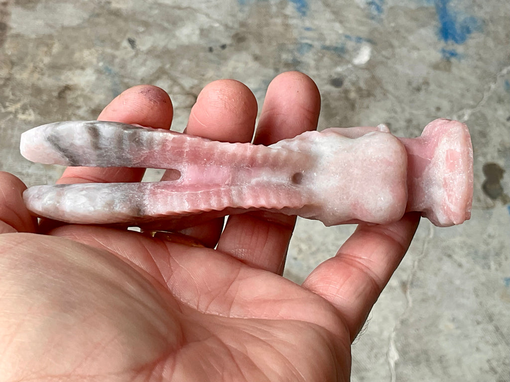 152g Pink Opal Weeping Angel A