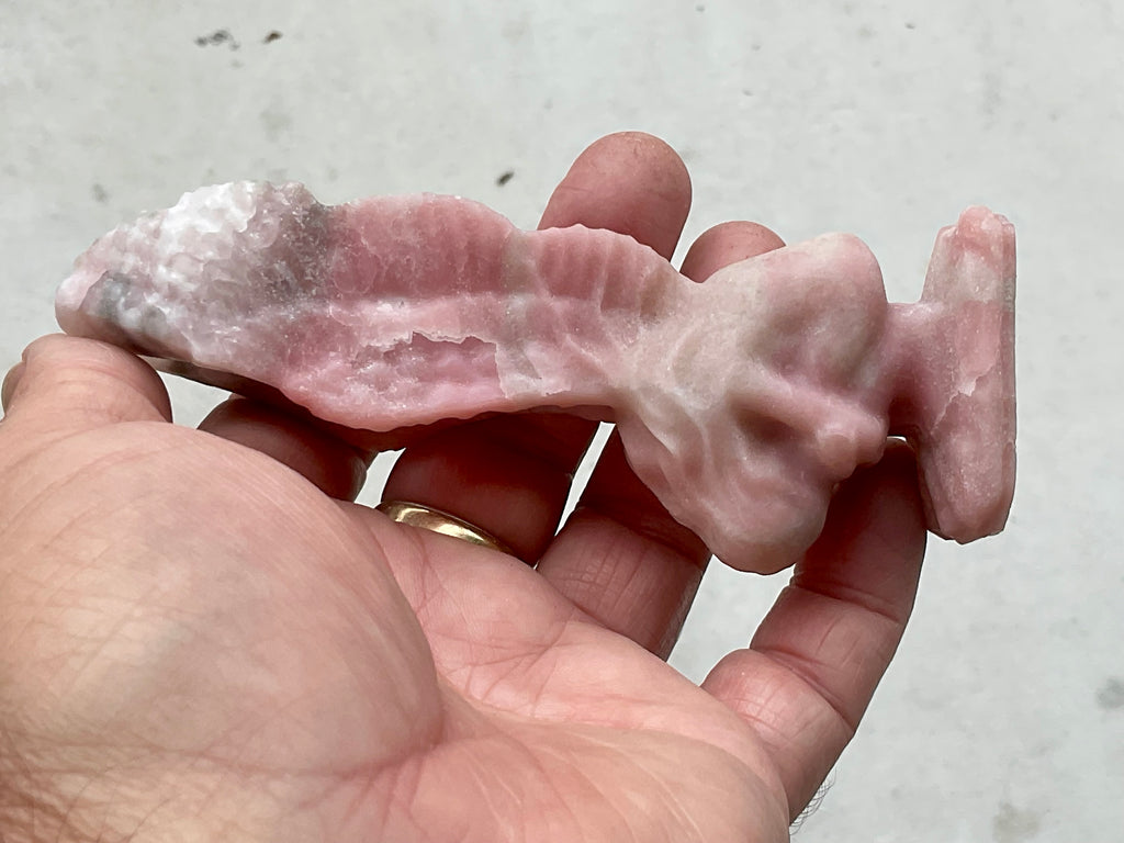 152g Pink Opal Weeping Angel A