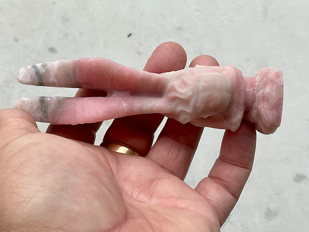 152g Pink Opal Weeping Angel A